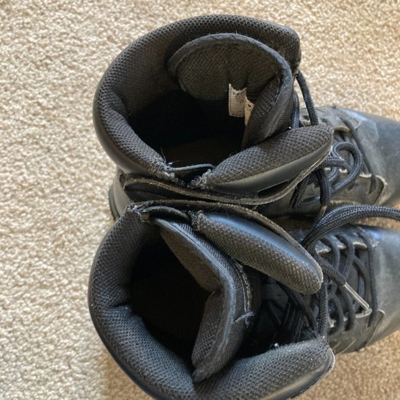 Original SWAT Boots Mens Size 10 Classic Lace Up Black Leather 1232 main image 11